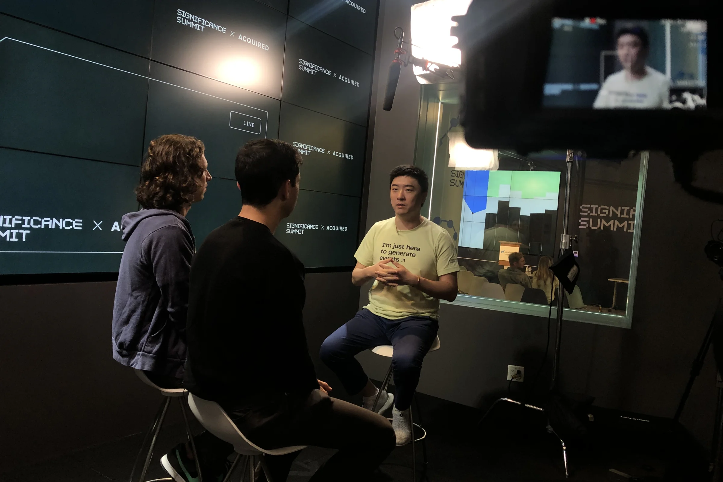 Yuzheng Sun in conversation with Ben Gilbert and David Rosenthal of Acquired